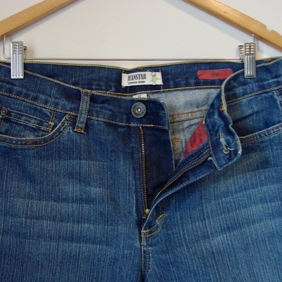Bootcut Jeans High Waist Stretch Jeanstar Elle Size 12 - Picture 6 of 16